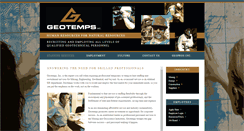 Desktop Screenshot of geotemps.com